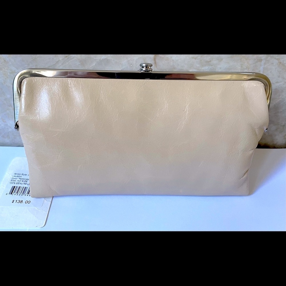 Hobo Lauren Leather Clutch Wallet, NWT